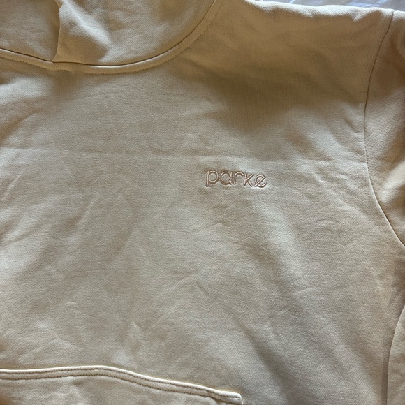 Parke butter yellow Hoodie - Picture 1 of 4